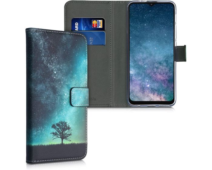 KWmobile Wallet Case Θήκη Πορτοφόλι με δυνατότητα Stand (54630.01) Cosmic Nature (Motorola Moto G10 / G20 / G30)