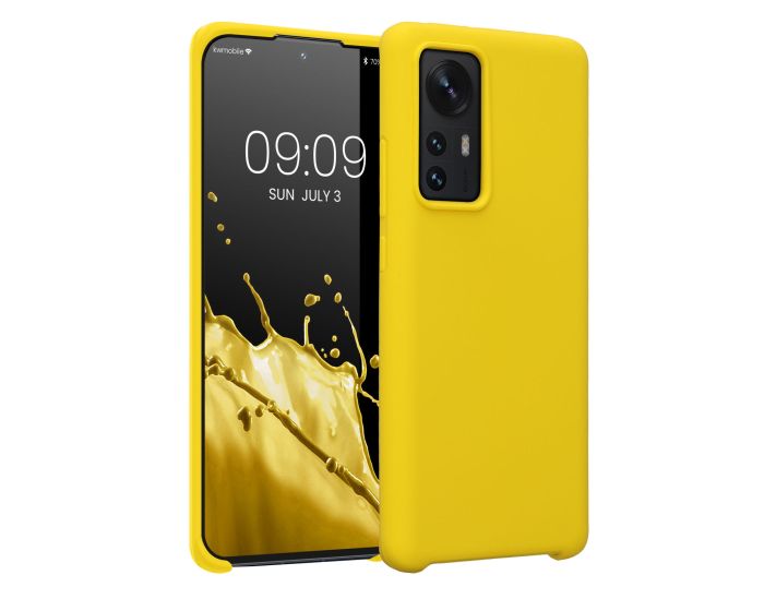 KWmobile Hard Rubber Case Θήκη Σιλικόνης (56210.165) Radiant Yellow (Xiaomi 12 / 12X)