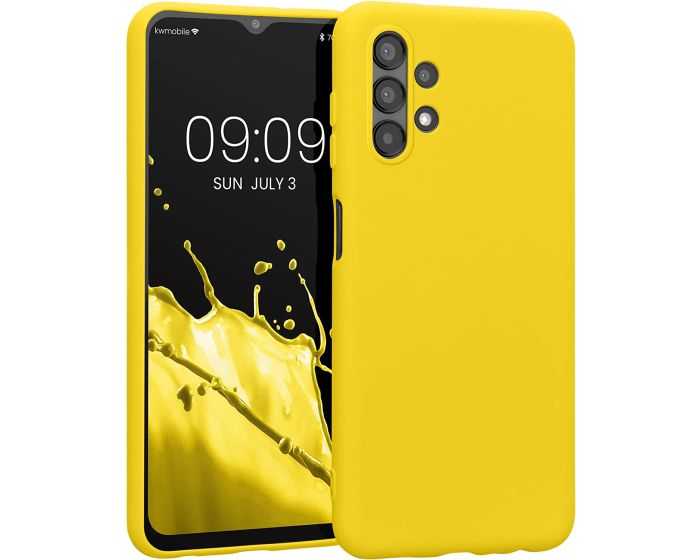 KWmobile Flexible Rubber Case Θήκη Σιλικόνης (58049.165) Radiant Yellow (Samsung Galaxy A13 4G)