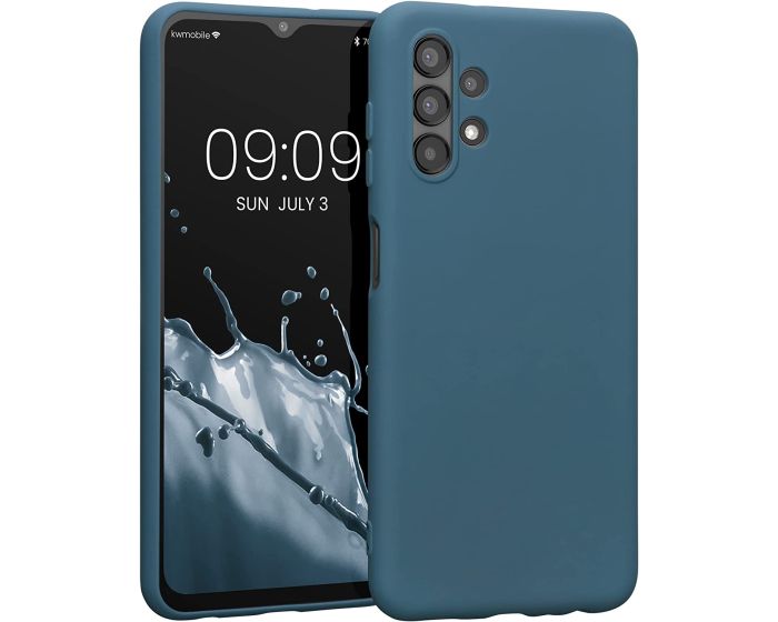 KWmobile Flexible Rubber Case Θήκη Σιλικόνης (58049.57) Teal Matte (Samsung Galaxy A13 4G)