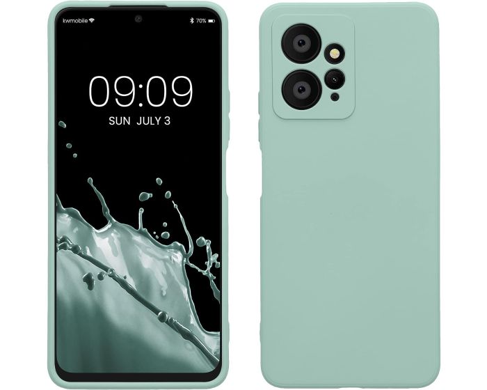 KWmobile Flexible Rubber Case Θήκη Σιλικόνης (61170.200) Cool Mint (Xiaomi Redmi Note 12 4G)