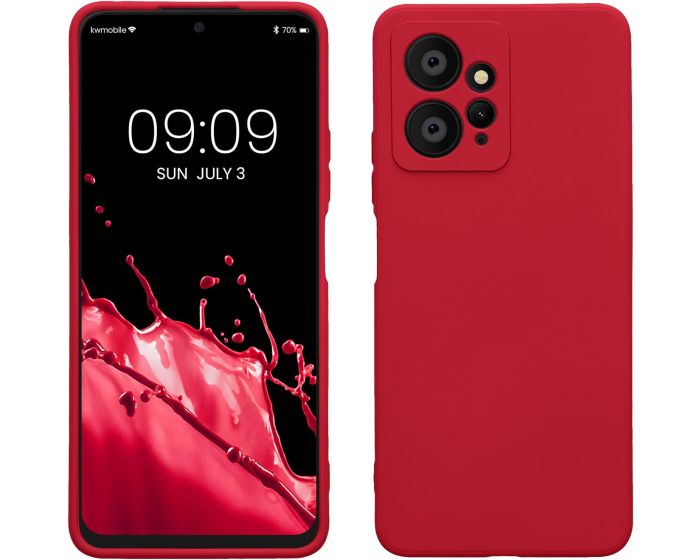 KWmobile Flexible Rubber Case Θήκη Σιλικόνης (61170.229) Sweet Cherry (Xiaomi Redmi Note 12 4G)