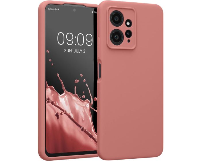 KWmobile Hard Rubber Case Θήκη Σιλικόνης (61180.193) Winter Rose (Xiaomi Redmi Note 12 4G)