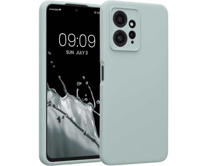 KWmobile Hard Rubber Case Θήκη Σιλικόνης (61180.200) Cool Mint (Xiaomi Redmi Note 12 4G)