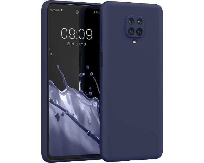 KWmobile Flexible Rubber Case Θήκη Σιλικόνης (56562.186) Blueberry (Xiaomi Redmi Note 9s / 9 Pro / 9 Pro Max)