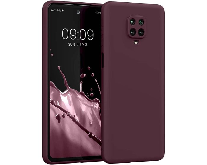 KWmobile Flexible Rubber Case Θήκη Σιλικόνης (56562.187) Bordeaux Violet (Xiaomi Redmi Note 9s / 9 Pro / 9 Pro Max)