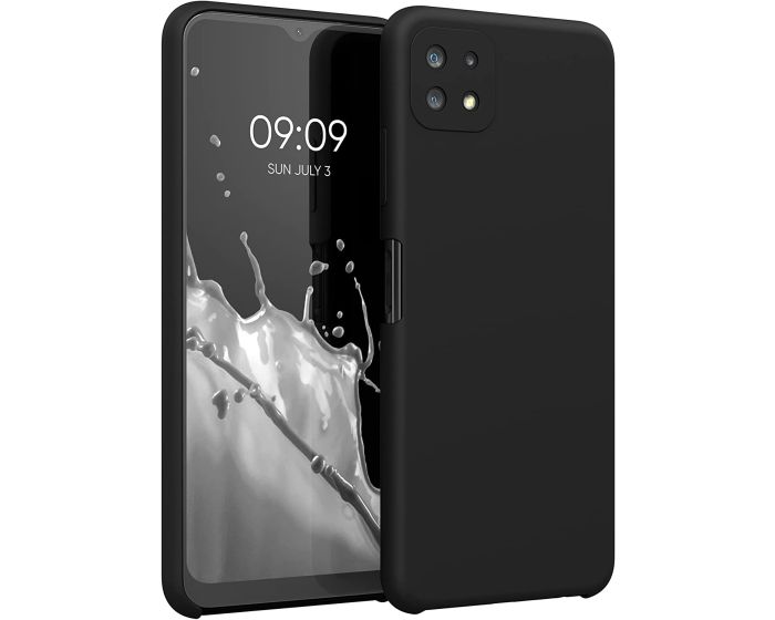 KWmobile Hard Rubber Case Θήκη Σιλικόνης (55489.01) Black (Samsung Galaxy A22 5G)