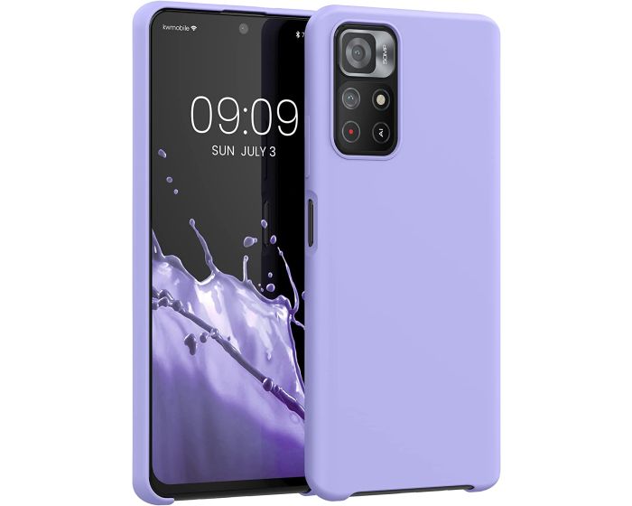 KWmobile Hard Rubber Case Θήκη Σιλικόνης (56844.108) Lavender (Xiaomi Poco M4 Pro 5G / Redmi Note 11T 5G / 11S 5G)