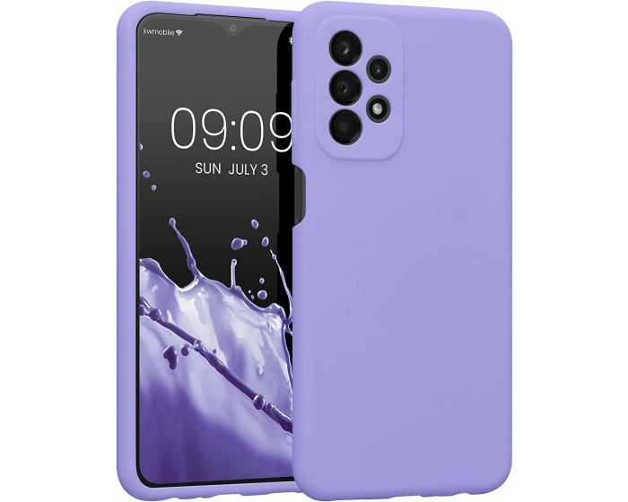 KWmobile Hard Rubber Case Θήκη Σιλικόνης (57829.108) Lavender (Samsung Galaxy A23 4G / 5G)