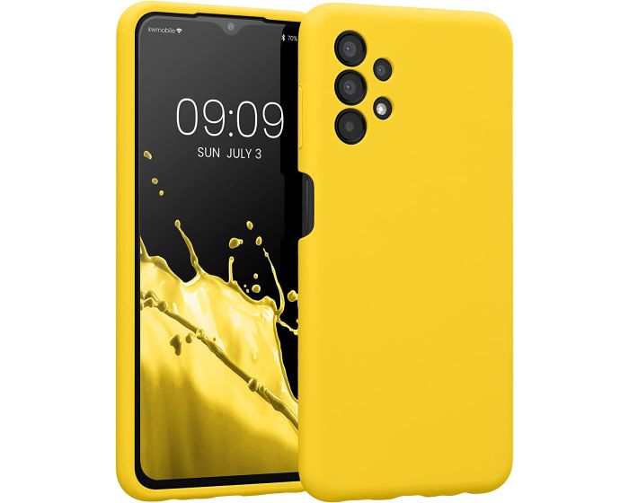 KWmobile Hard Rubber Case Θήκη Σιλικόνης (57832.165) Radiant Yellow (Samsung Galaxy A13 4G)