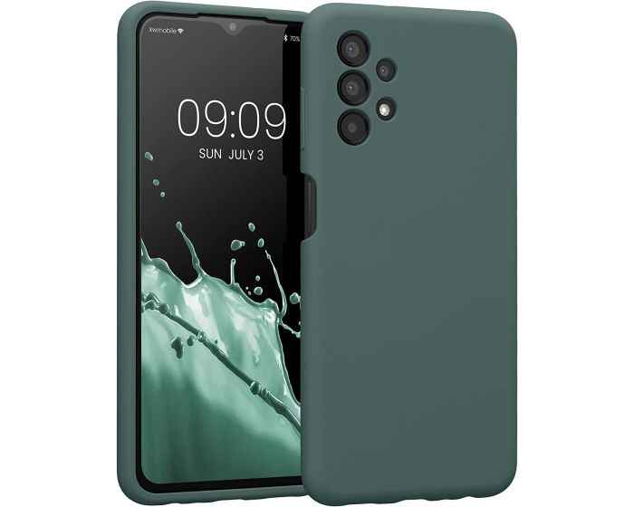 KWmobile Hard Rubber Case Θήκη Σιλικόνης (57832.169) Moss Green (Samsung Galaxy A13 4G)