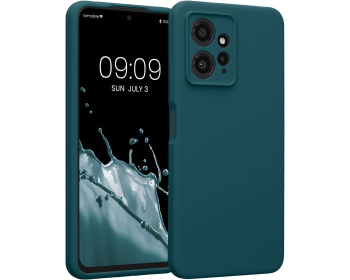 KWmobile Hard Rubber Case Θήκη Σιλικόνης (61180.57) Teal Matte (Xiaomi Redmi Note 12 4G)