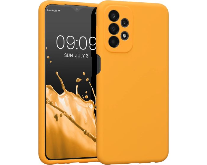 KWmobile Hard Rubber Case Θήκη Σιλικόνης (57829.150) Fruity Orange (Samsung Galaxy A23 4G / 5G)