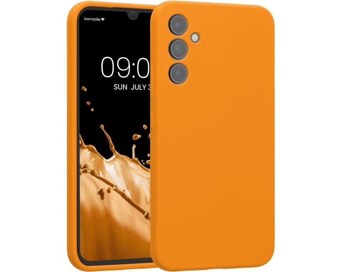 KWmobile Hard Rubber Case Θήκη Σιλικόνης (60807.150) Fruity Orange (Samsung Galaxy A34 5G)