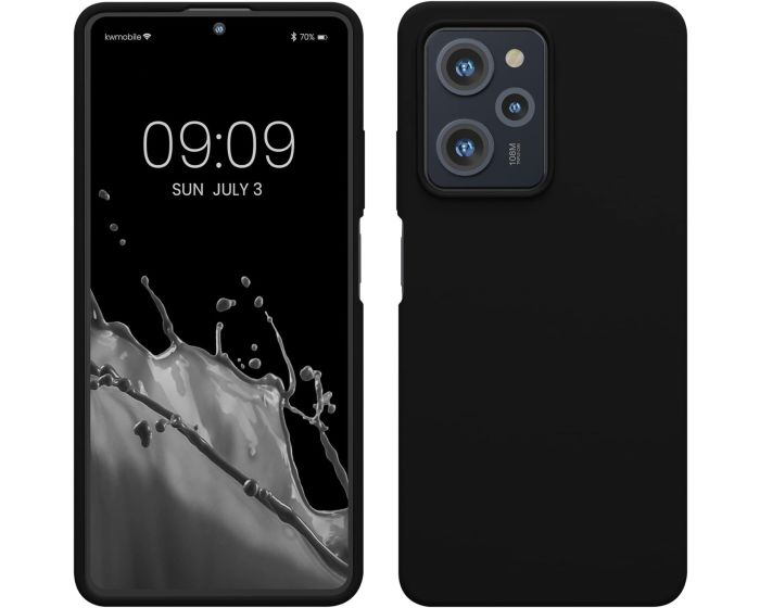 KWmobile Hard Rubber Case Θήκη Σιλικόνης (60898.01) Black (Xiaomi Poco X5 Pro 5G)