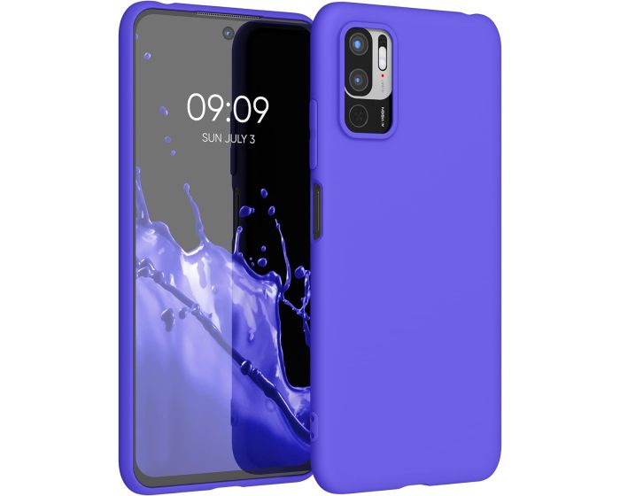 KWmobile TPU Silicone Case (54947.234) Blue Violet (Xiaomi Poco M3 Pro 5G / Redmi Note 10 5G)