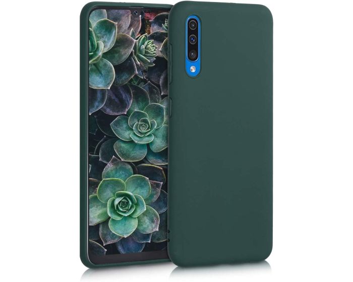 KWmobile TPU Silicone Case (48054.169) Moss Green (Samsung Galaxy A50 / A30s)