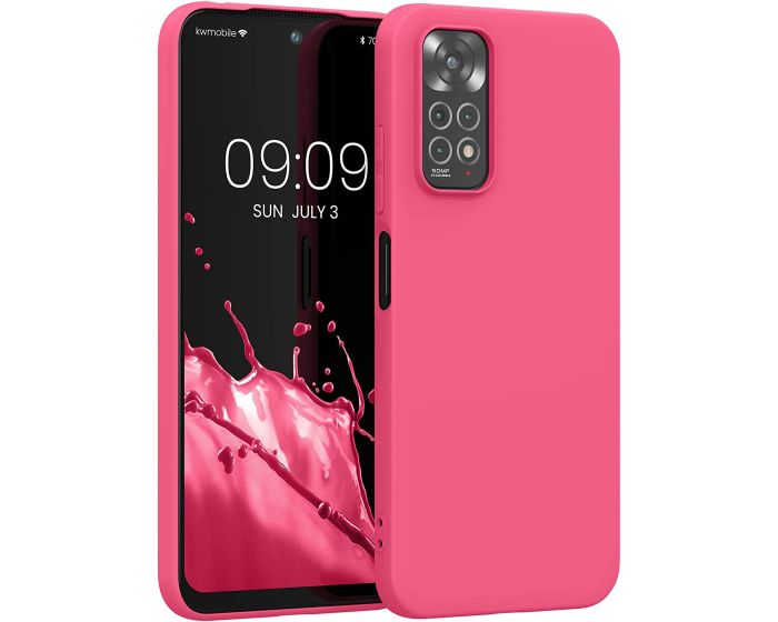 KWmobile TPU Silicone Case (57368.238) Awesome Pink (Xiaomi Redmi Note 11 / 11S 4G)