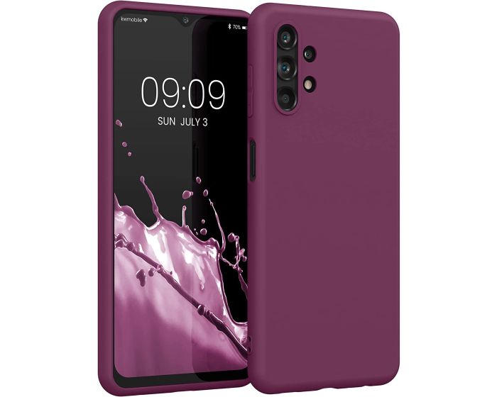 KWmobile TPU Silicone Case (57805.187) Bordeaux Violet (Samsung Galaxy A13 4G)