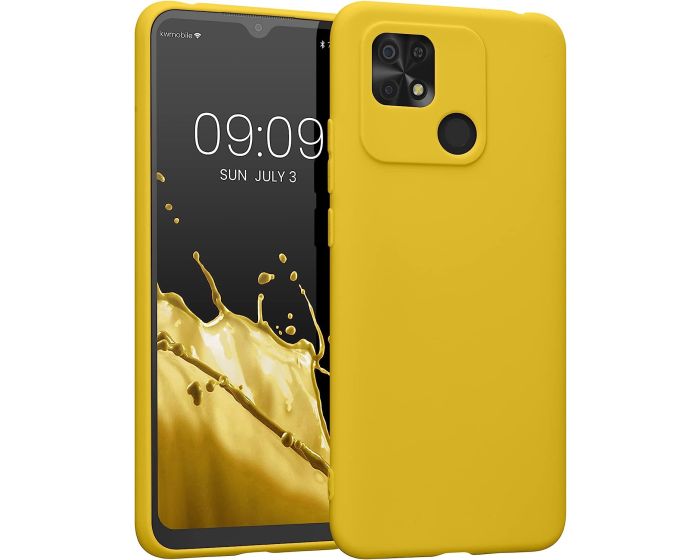 KWmobile TPU Silicone Case (59231.165) Radiant Yellow (Xiaomi Redmi 10C)