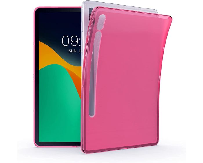 KWmobile TPU Clear Silicone Case Θήκη Σιλικόνης (52914.08) Ροζ / Διάφανη (Samsung Galaxy Tab S7 / S8 11.0)
