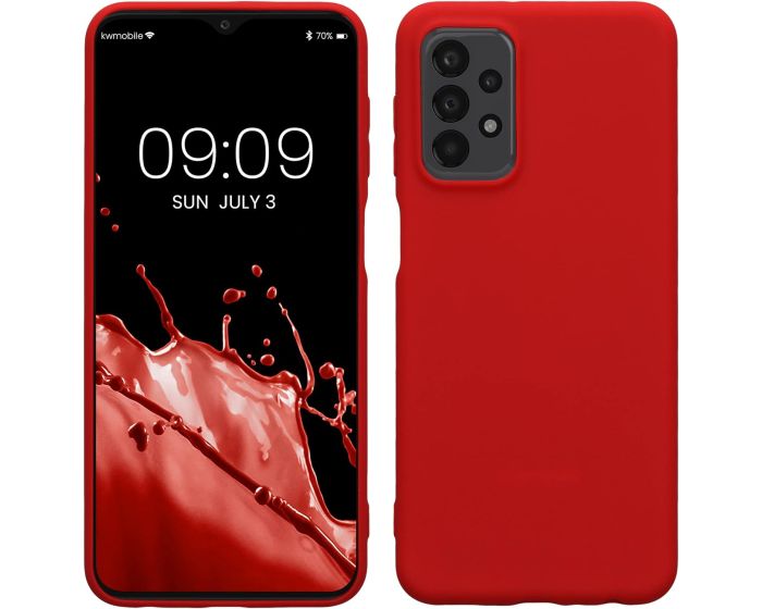 KWmobile TPU Silicone Case (57804.208) Classic Red (Samsung Galaxy A23 4G / 5G)