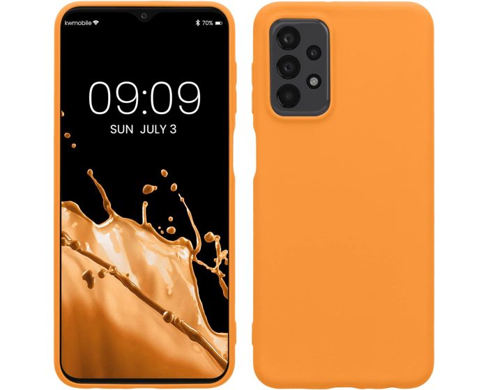 KWmobile TPU Silicone Case (57804.150) Fruity Orange (Samsung Galaxy A23 4G / 5G)