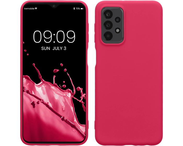 KWmobile TPU Silicone Case (57804.77) Neon Pink (Samsung Galaxy A23 4G / 5G)