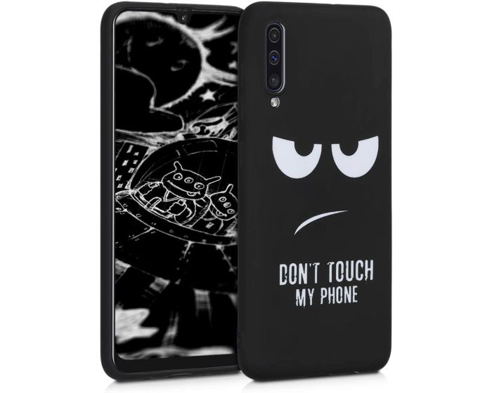 KWmobile TPU Silicone Case (48656.04) Don't Touch my Phone (Samsung Galaxy A50 / A30s)