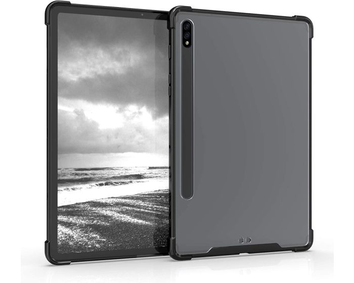 KWmobile TPU Silicone Case (53950.02) Frame Black / Transparent (Samsung Galaxy Tab S7 / S8 11.0)