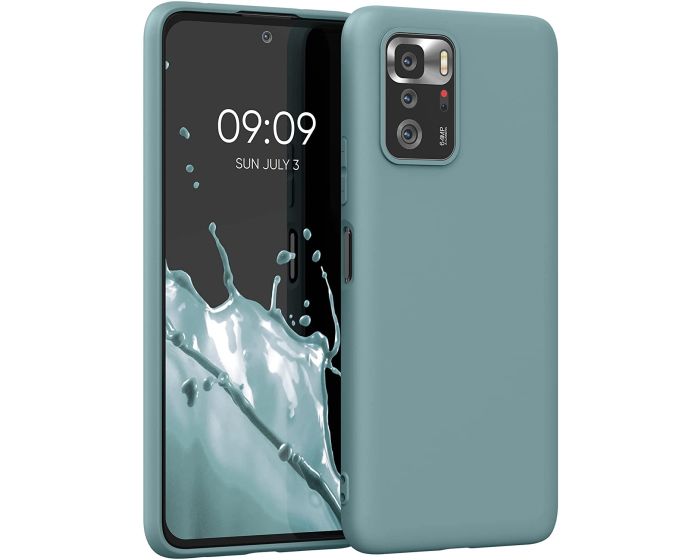 KWmobile TPU Silicone Case (56019.207) Arctic Blue (Xiaomi Poco X3 GT 5G)