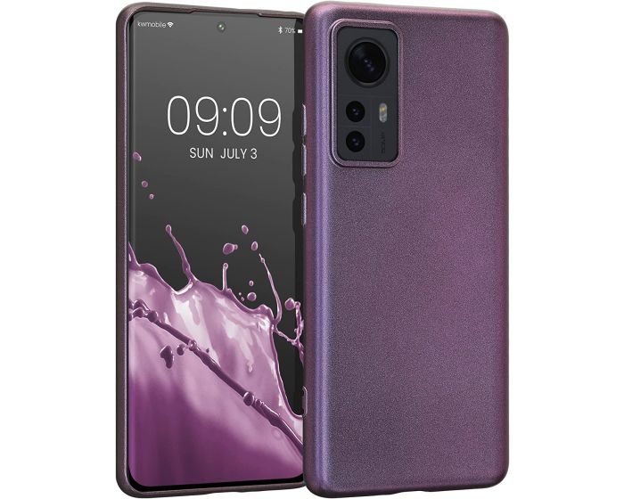 KWmobile TPU Silicone Case (56238.230) Premium Metallic Lavender (Xiaomi 12 / 12X)