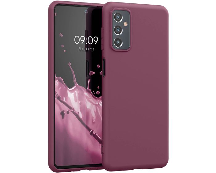 KWmobile TPU Silicone Case (56347.187) Bordeaux Violet (Samsung Galaxy M52 5G)