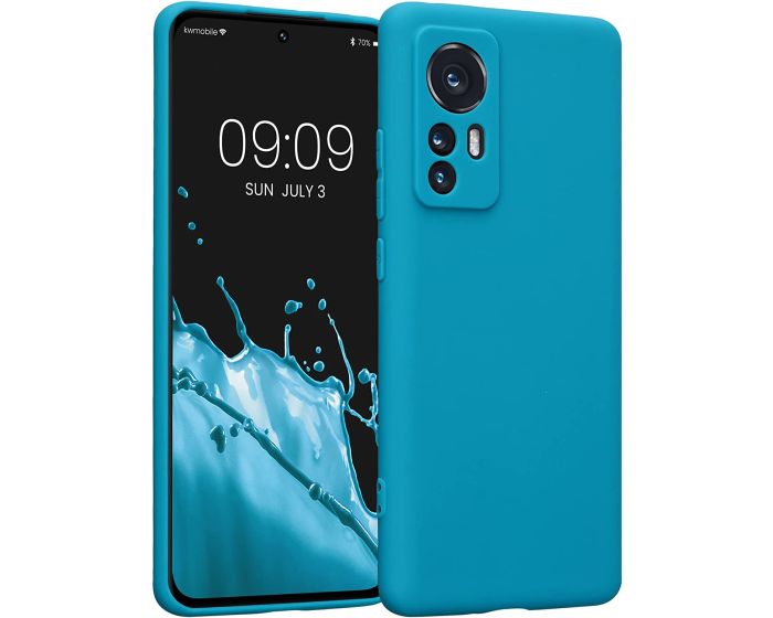 KWmobile TPU Silicone Case (57124.224) Caribbean Blue (Xiaomi 12 / 12X)