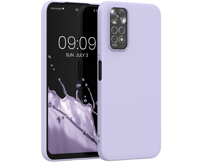 KWmobile TPU Silicone Case (57368.108) Lavender (Xiaomi Redmi Note 11 / 11S 4G)