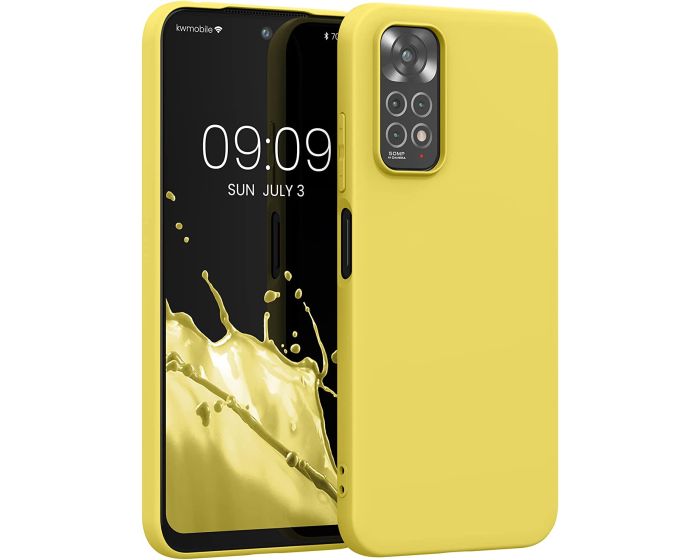 KWmobile TPU Silicone Case (57368.165) Radiant Yellow (Xiaomi Redmi Note 11 / 11S 4G)