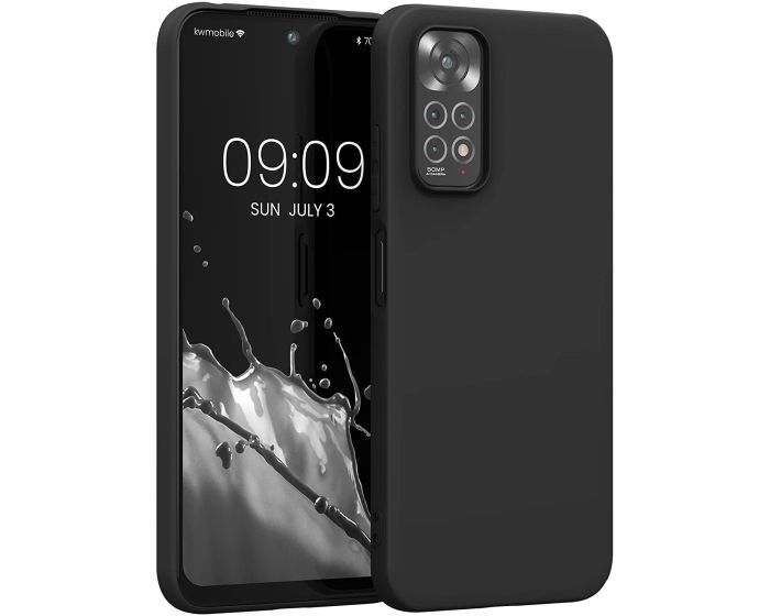 KWmobile TPU Silicone Case (57368.47) Black Matte (Xiaomi Redmi Note 11 / 11S 4G)