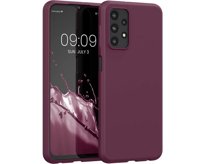 KWmobile TPU Silicone Case (57804.187) Bordeaux Violet (Samsung Galaxy A23 4G / 5G)