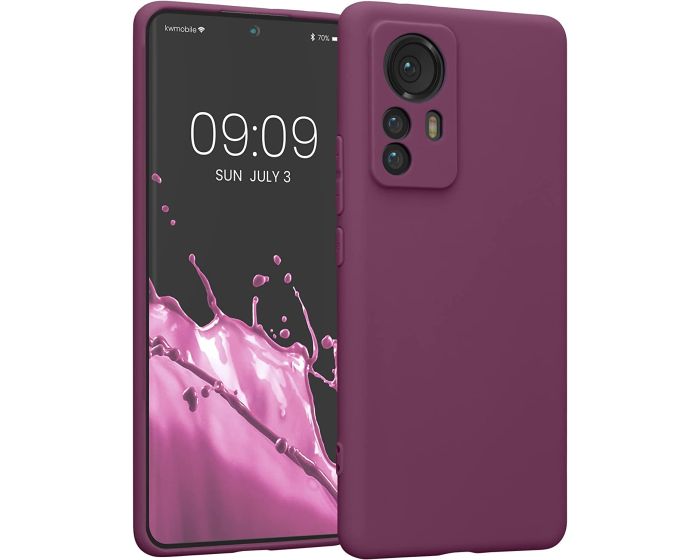 KWmobile TPU Silicone Case (57936.187) Bordeaux Violet (Xiaomi 12 Pro)