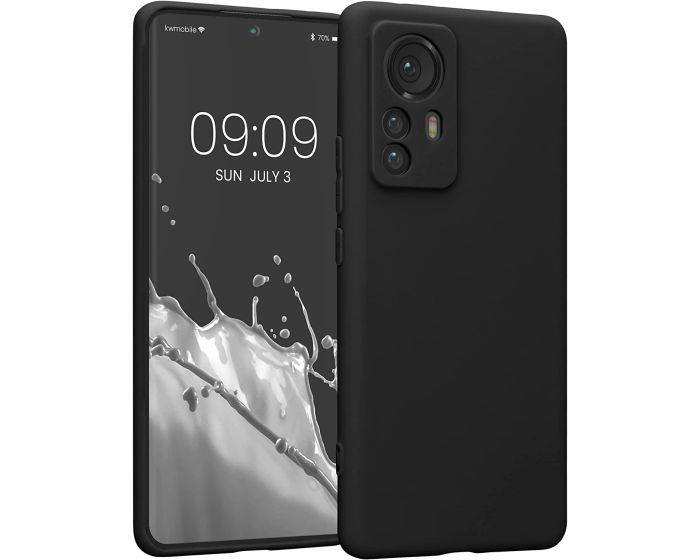 KWmobile TPU Silicone Case (57936.47) Black Matte (Xiaomi 12 Pro)