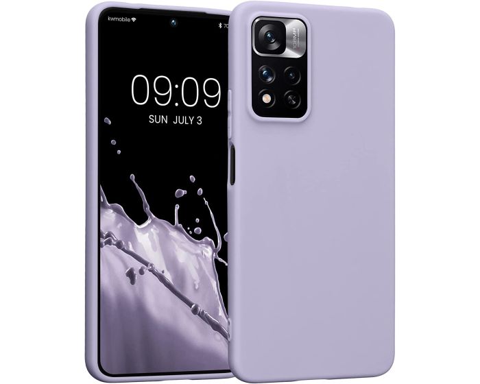 KWmobile TPU Silicone Case (58095.108) Lavender (Xiaomi Redmi Note 11 Pro Plus 5G)