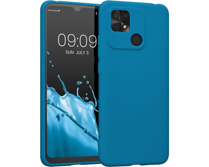 KWmobile TPU Silicone Case (59231.224) Caribbean Blue (Xiaomi Redmi 10C)