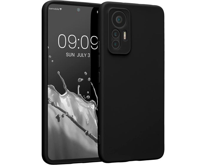 KWmobile TPU Silicone Case (59470.47) Black Matte (Xiaomi 12 Lite)