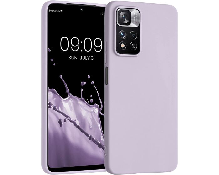 KWmobile TPU Silicone Case (56675.108) Lavender (Xiaomi Redmi Note 11 Pro 5G)