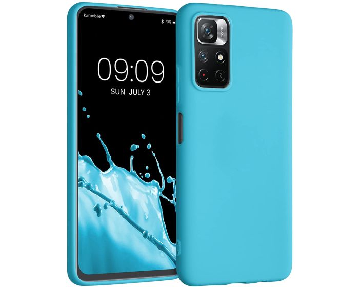 KWmobile TPU Silicone Case (56674.223) Ocean Blue (Xiaomi Poco M4 Pro 5G / Redmi Note 11 5G)