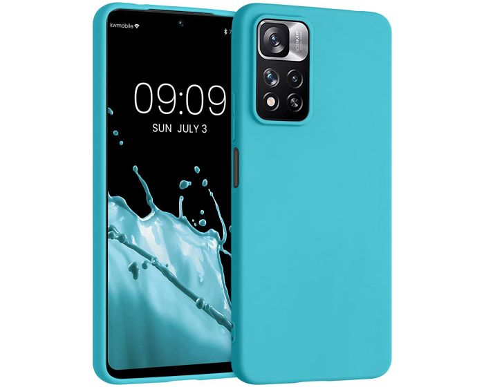 KWmobile TPU Silicone Case (56675.223) Ocean Blue (Xiaomi Redmi Note 11 Pro 5G)