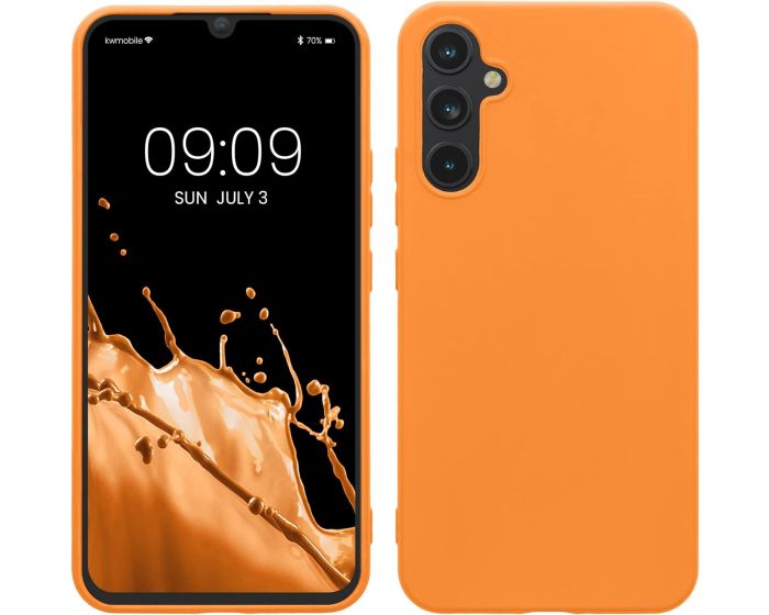 KWmobile TPU Silicone Case (60809.150) Fruity Orange (Samsung Galaxy A34 5G)