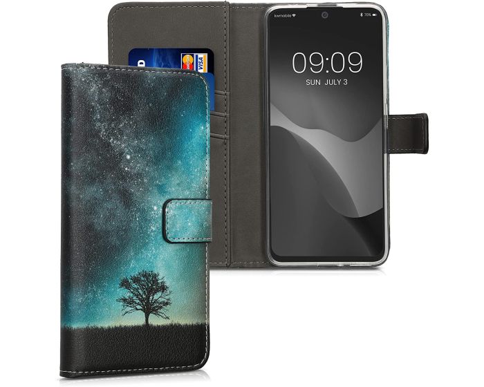 KWmobile Θήκη Πορτοφόλι Wallet Case (58909.02) Cosmic Nature (Xiaomi Redmi Note 11 Pro Plus 5G)