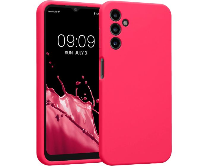 KWmobile Hard Rubber Case Θήκη Σιλικόνης (60808.77) Neon Pink (Samsung Galaxy A14 4G / 5G)