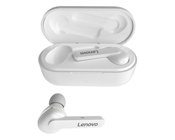 Lenovo HT28 TWS Wireless Bluetooth Earbuds with Charging Box - White
